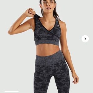 Gymshark Camo Sports Bra